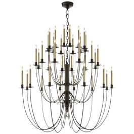 Erika Three-Tier Chandelier | Visual Comfort