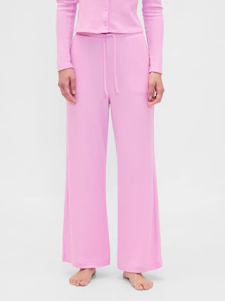 Waffle Wide-Leg PJ Pants | Gap (US)