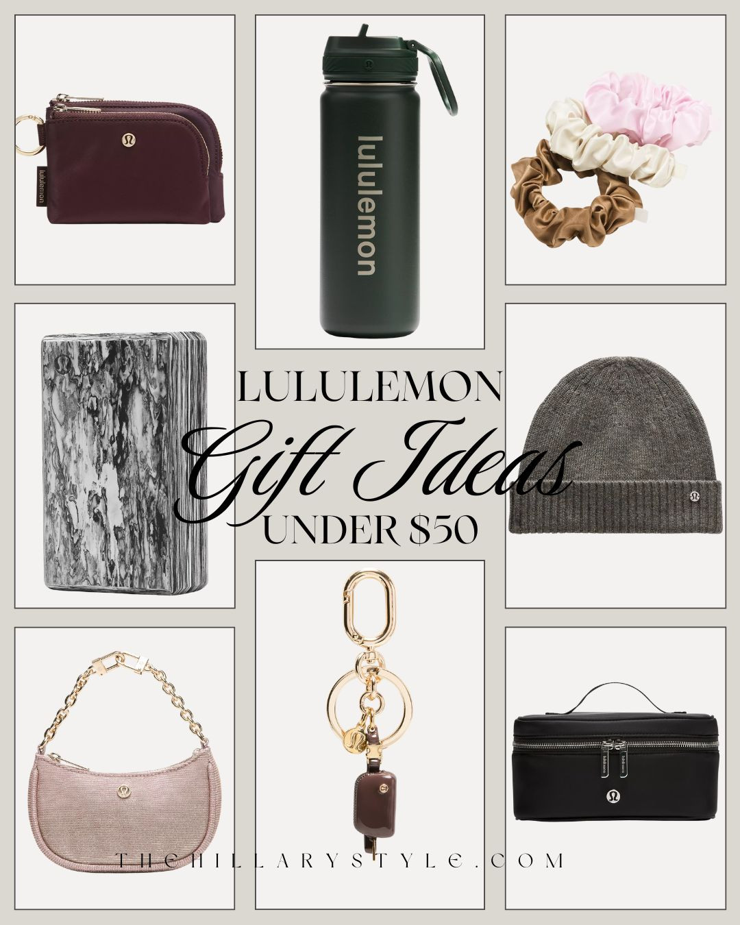 🎁 Lululemon Gifts Under $50: Perfect Stocking Stuffers ✨ 
Need the best gift ideas that won't break the bank? We've got you covered with these amazing lululemon finds all under $50! This collection is packed with must-have accessories and essentials, from cozy beanies and stylish scrunchies to that viral water bottle and cute keychains. They make the perfect stocking stuffers or a thoughtful self-care gift for your favorite fitness enthusiast. Shop these in-demand items before they sell out!

#TheHillaryStyle #lululemongiftideas #giftsunder50 #stockingstuffers #lululemon #giftguide #holidaygiftguide #fitnessgifts #selfcare #musthaves #activewear #pintereststyle #ltkstyle #christmasgifts 

 

#LTKGiftGuide #LTKActive #LTKFindsUnder50
