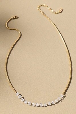 Delicate Chain Crystal Necklace | Anthropologie (US)