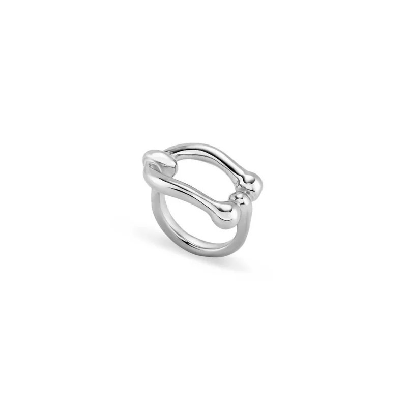UNOde50 Women's Serotonin Ring In Silver - Grey - 18 | Verishop