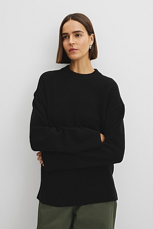 Merino Crew Neck Knit | Country Road
