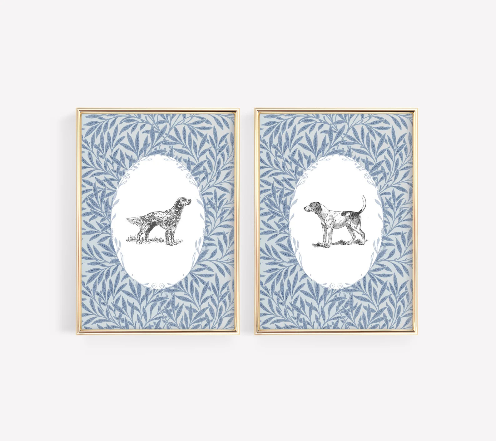 Vintage Dog Nursery Print, Neutral Nursery Wall Art, Grandmillennial Wall Decor, Floral Nursery D... | Etsy (US)