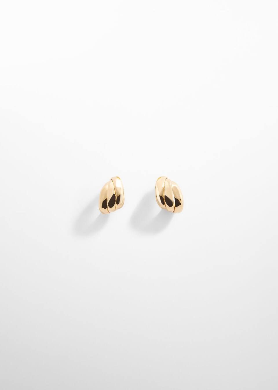 Three hoop earrings -  Women | Mango USA | MANGO (US)