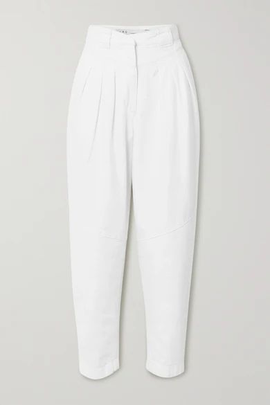 IRO - Monmar Tapered Jeans - White | NET-A-PORTER (US)