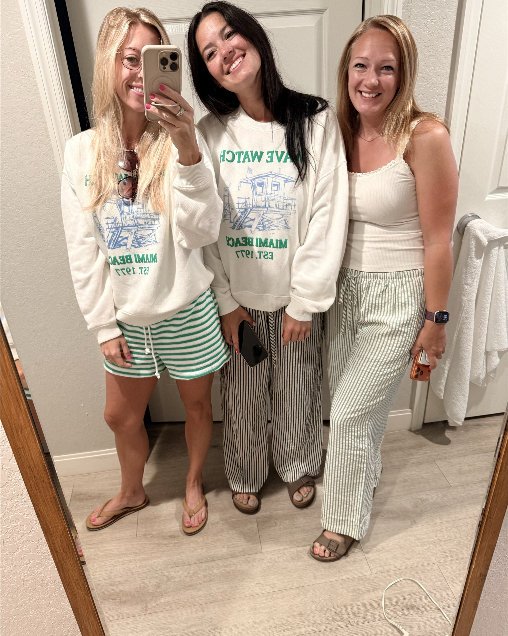 A walking @ae billboard 🥰 size XS in my sweatshirt and shorts. My friends are in AE as well!

#LTKootd #LTKxAerie #LTKmomlife