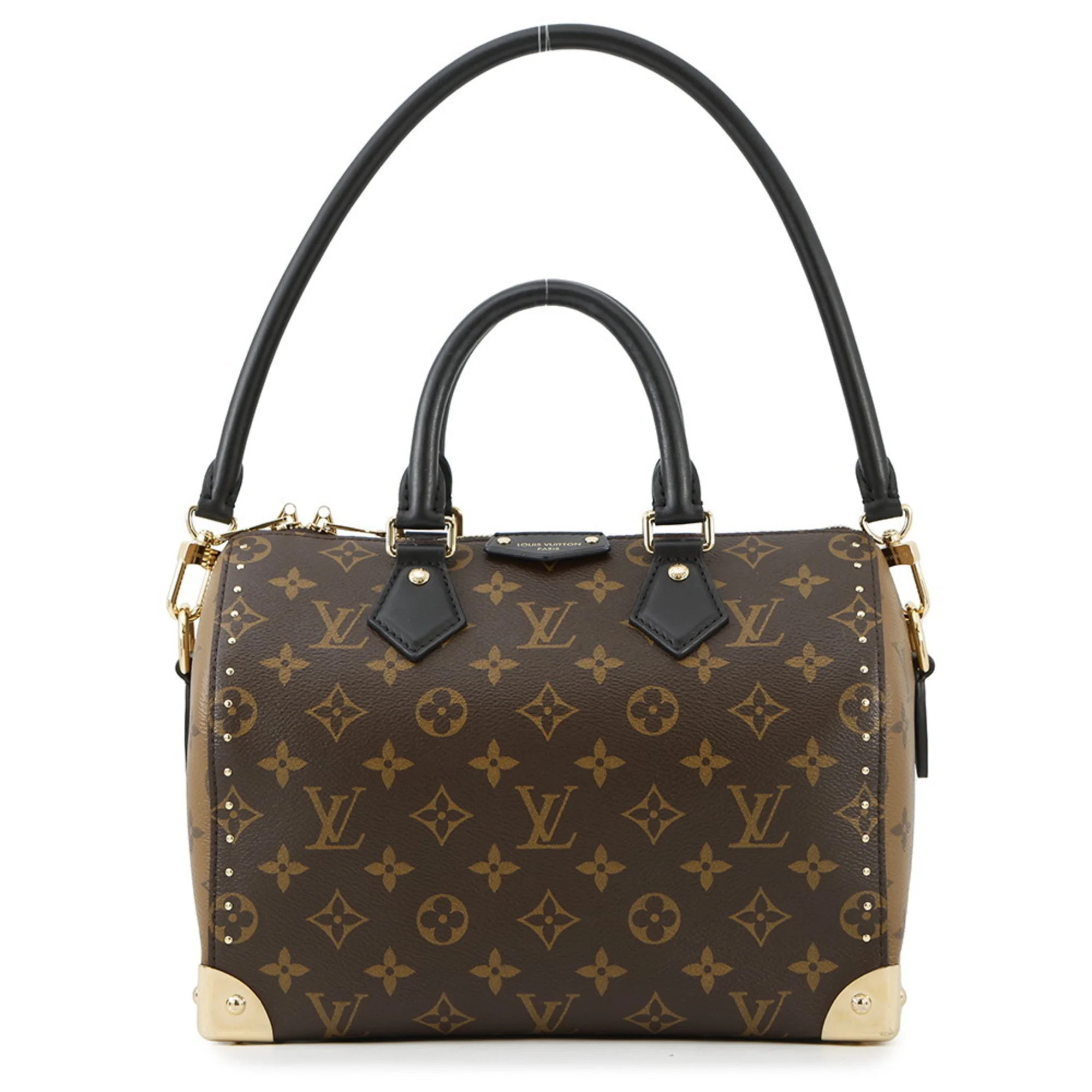 Pre-Owned Louis Vuitton Monogram Reverse Speedy Trunk 25 M26181 2-way handbag (Good) | Walmart (US)