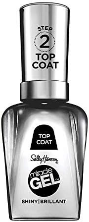 Sally Hansen Miracle Gel Nail Polish 101 Top Coat, 0.5 Fl Oz (Packaging May Vary) | Amazon (US)