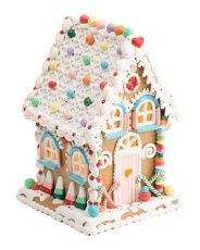 14in Led Gingerbread House | TJ Maxx