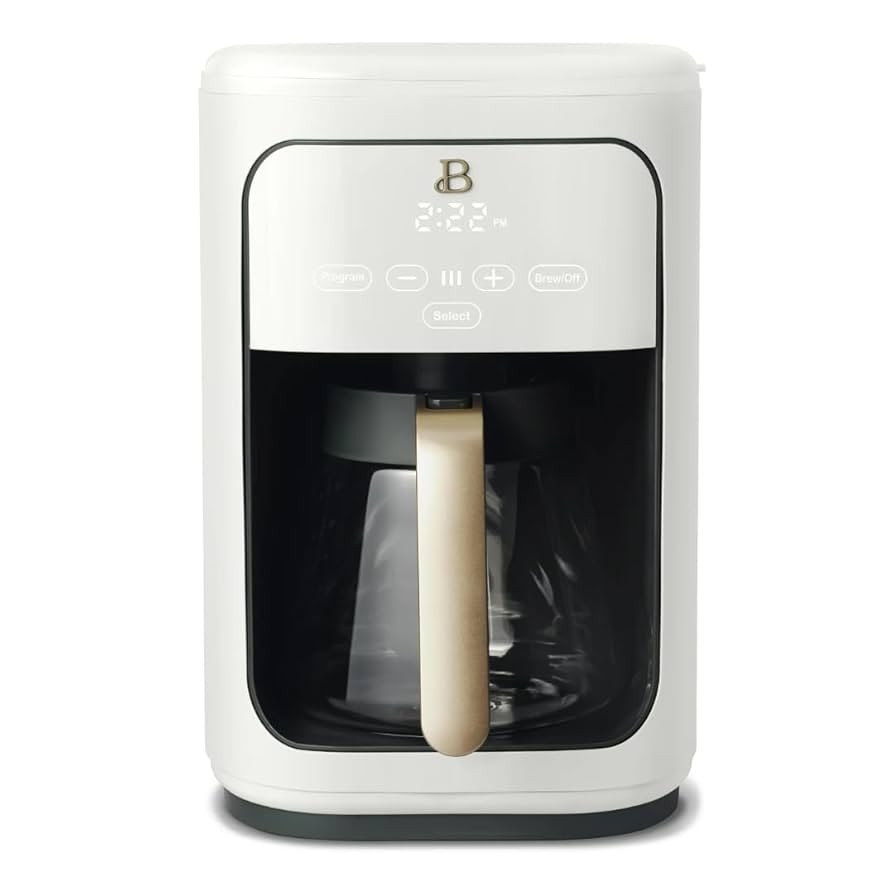 Beautiful by Drew Barrymore 14-Cup Programmable Drip Coffee Maker, Touch-Activated Display, Fast ... | Amazon (US)