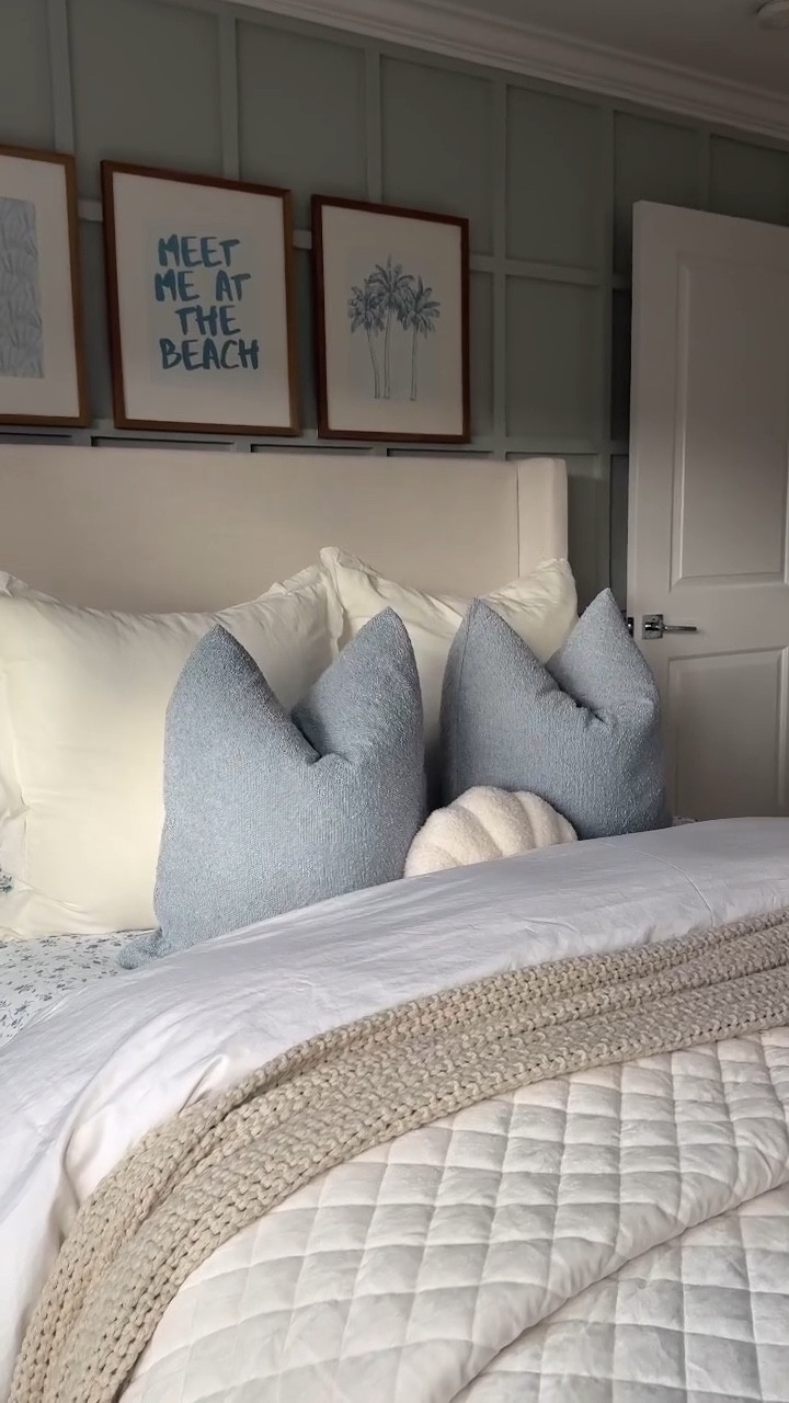 When my daughter asked for a light blue coastal theme for her room, I knew I had a challenge: creating a space she’d love while still blending with the warm neutrals that flow through the rest of our home. 🤍🩵

The bedding was the perfect starting point—soft, airy blues layered with cozy textures and subtle warm accents. It brought just the right balance of coastal charm and warmth, creating a space that feels serene and perfectly her. 

✨ Scroll below to shop 

#CoastalDecor #CoastalBedroom #HomeDecor #InteriorDesign #BedroomInspo #CoastalStyle #HomeStyling #organicmodern

#LTKHome #LTKStyleTip