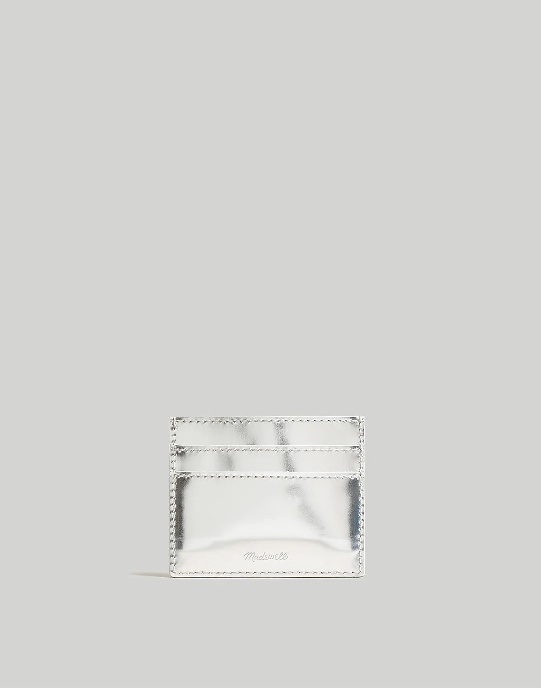 The Card Case in Specchio Leather | Madewell