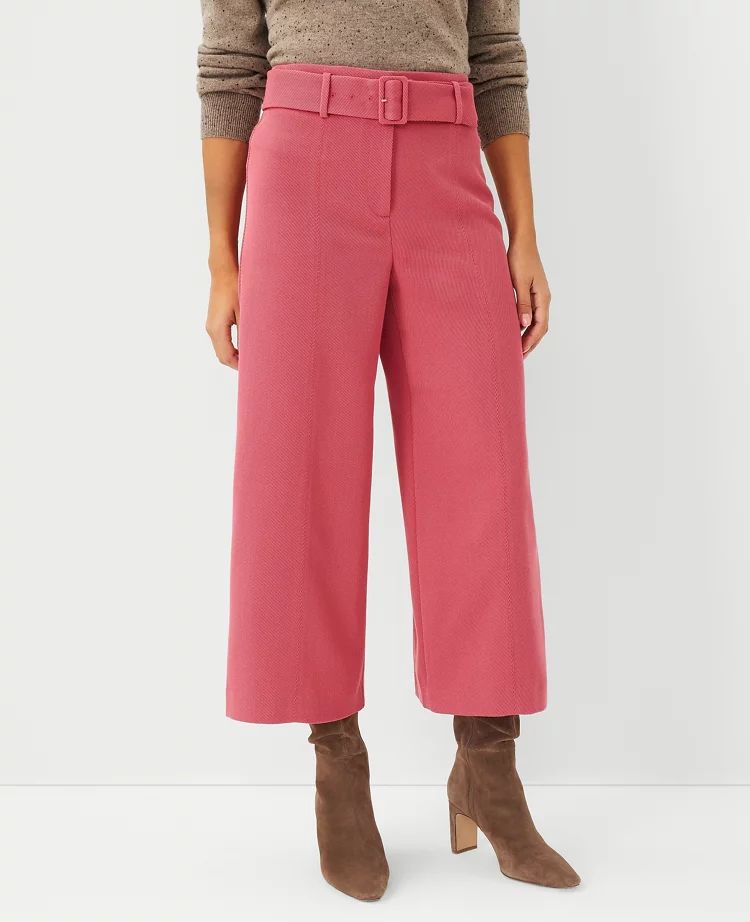 The Belted Culotte Pant | Ann Taylor (US)