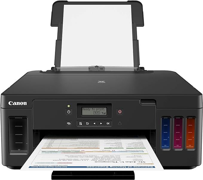 Canon PIXMA G5020 Wireless MegaTank Single Function SuperTank Printer | Mobile & Auto 2-Sided Pri... | Amazon (US)