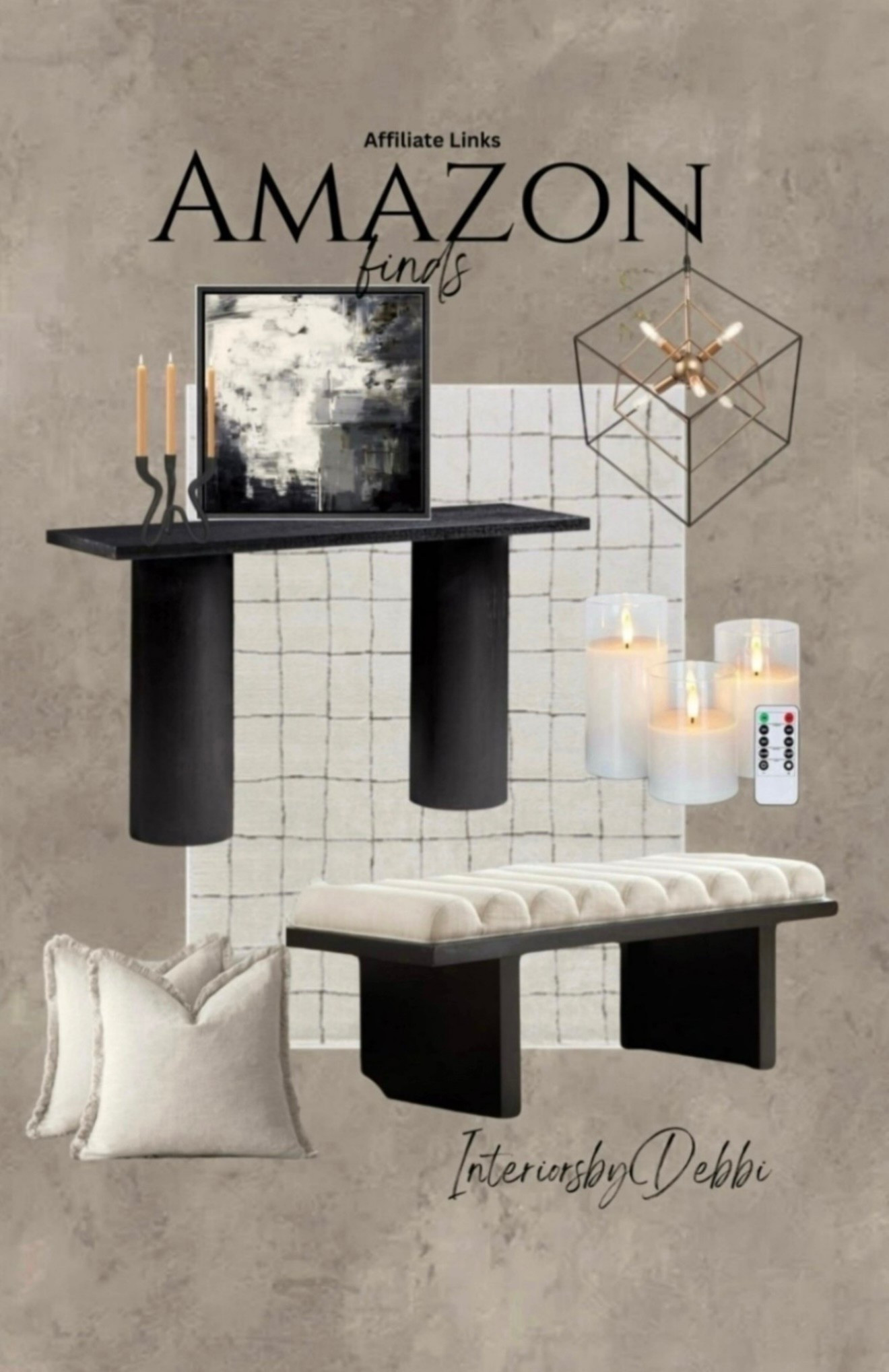 Amazon Finds
Area rug, console table, bench, chandelier, pillows, transitional home, modern decor, amazon find, amazon home, target home decor, mcgee and co, studio mcgee, amazon must have, pottery barn, Walmart finds, affordable decor, home styling, budget friendly, accessories, neutral decor, home finds, new arrival, coming soon, sale alert, high end look for less, Amazon favorites, Target finds, cozy, modern, earthy, transitional, luxe, romantic, home decor, budget friendly decor, Amazon decor #amazonhome

#LTKHome #LTKSeasonal