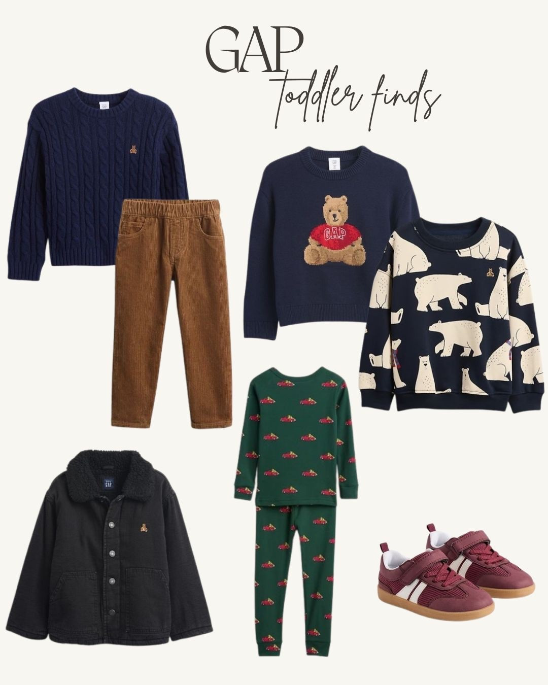 Fall, winter, and holidays collections are here! Toddler boy clothes from Gap 🤎 

#LTKSeasonal #LTKHoliday #LTKKids