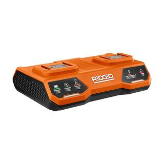 18V Dual Port Simultaneous Charger | The Home Depot