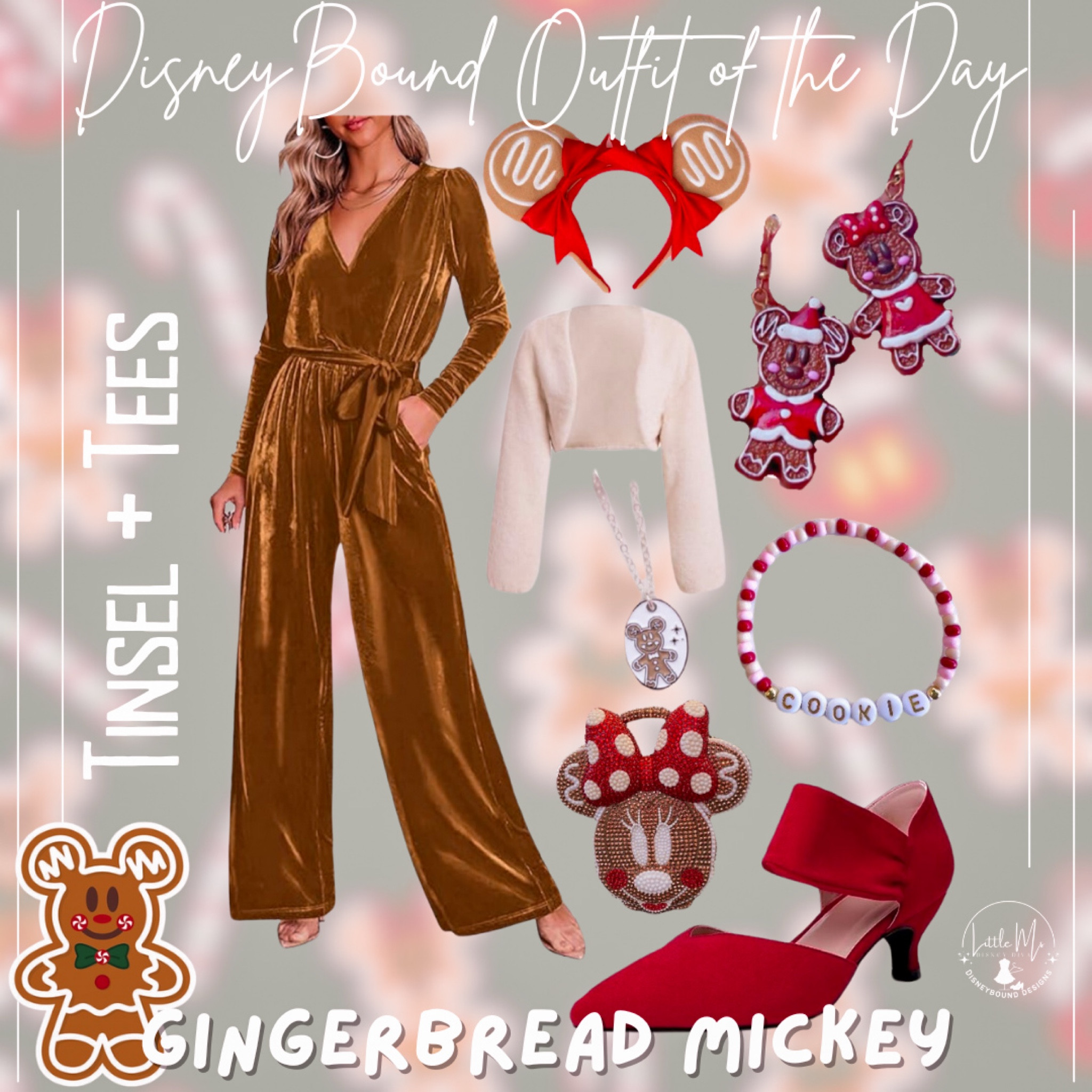 Gingerbread Mickey Festive Disney Bound

#LTKMidsize #LTKHoliday #LTKTravel