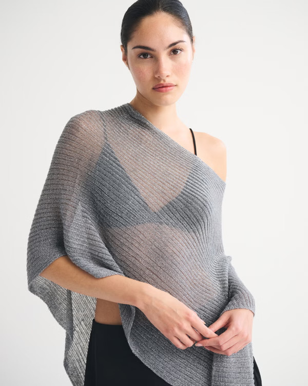 Sheer Poncho | Abercrombie & Fitch (US)