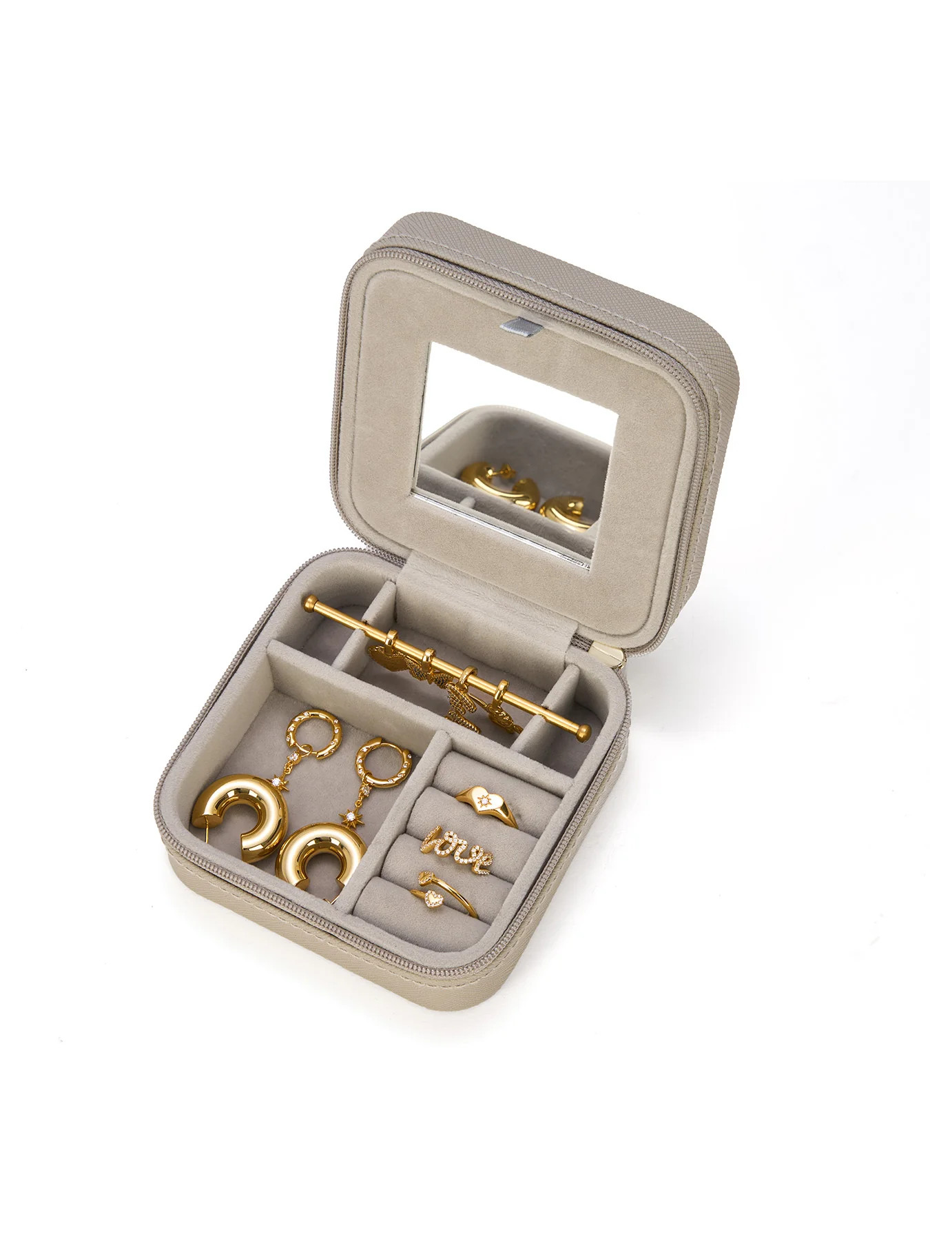 TRAVELER - Jewelry Case • Grey | Ninety-9