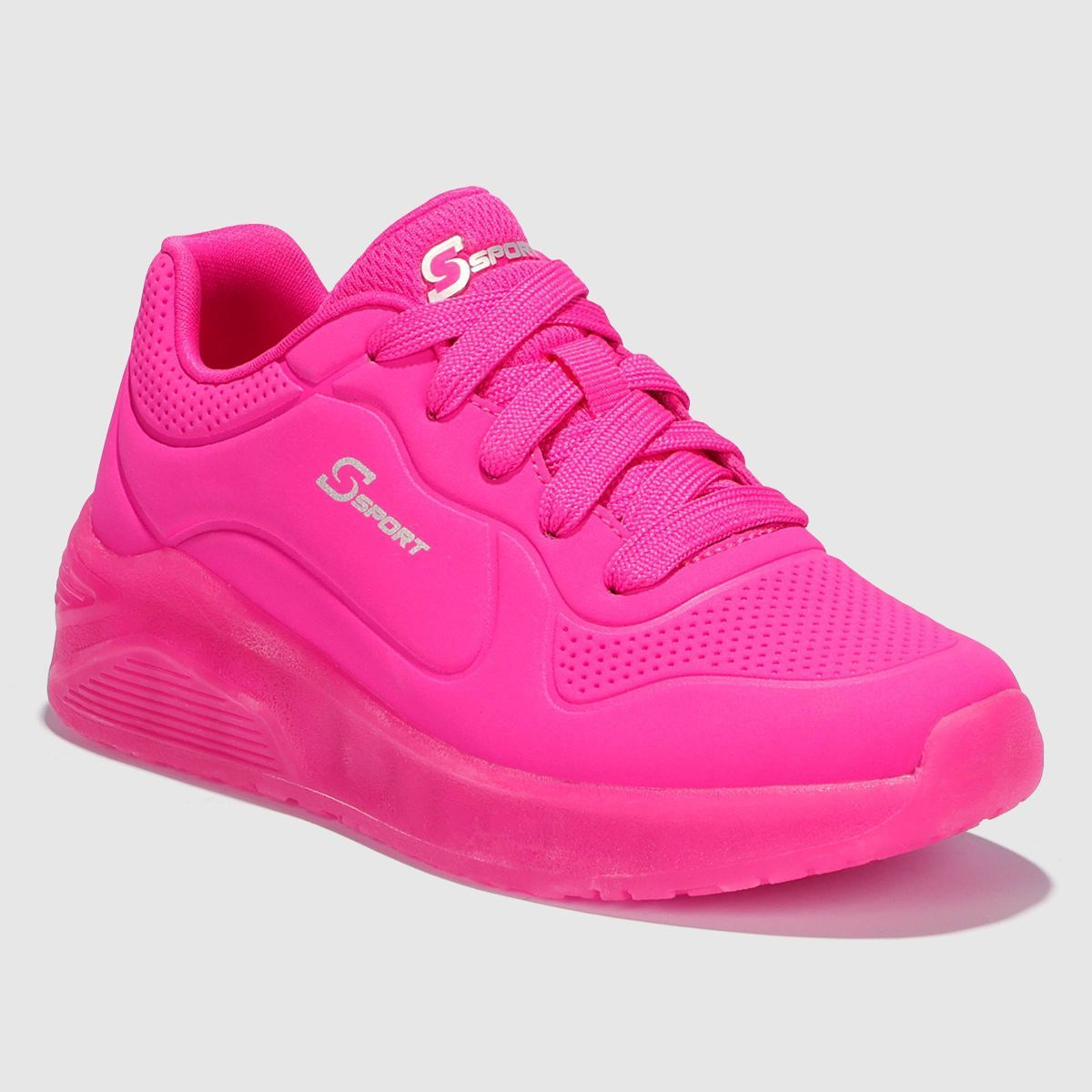 S Sport By Skechers Girls' Conny Sneakers - Pink | Target