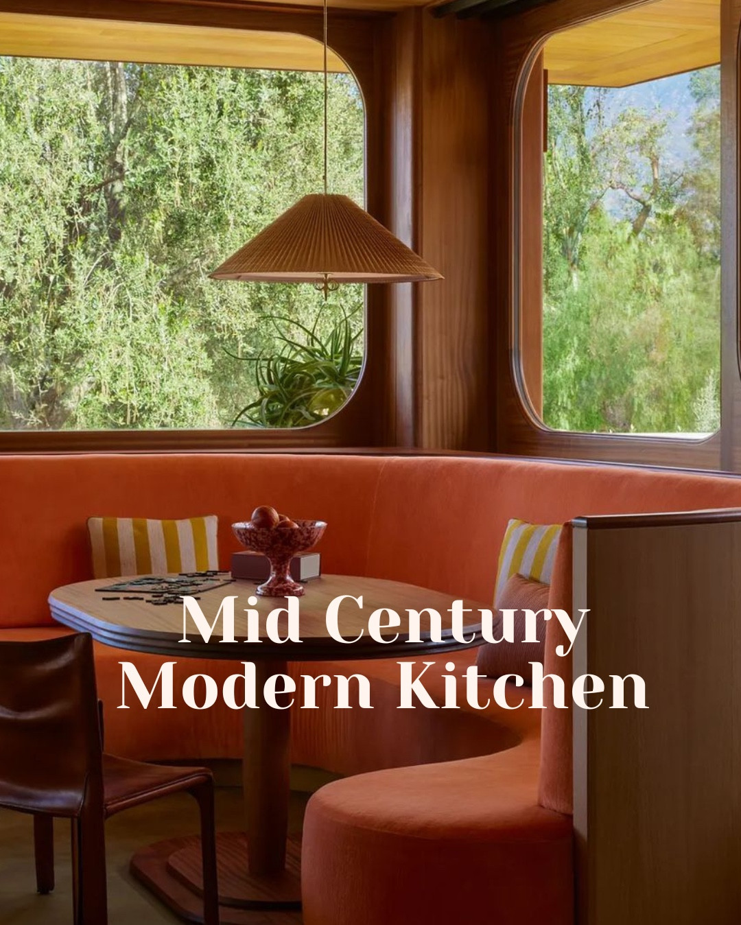 Warm and cozy mid-century modern kitchen design inspiration. Colorful kitchen decor, rugs, dining room table and dining chairs, and more.  #midcenturymodern #mcm #home #decor #kitchen #diningroom #interiordesign


#LTKdayinmylife #LTKHome #LTKselfcare