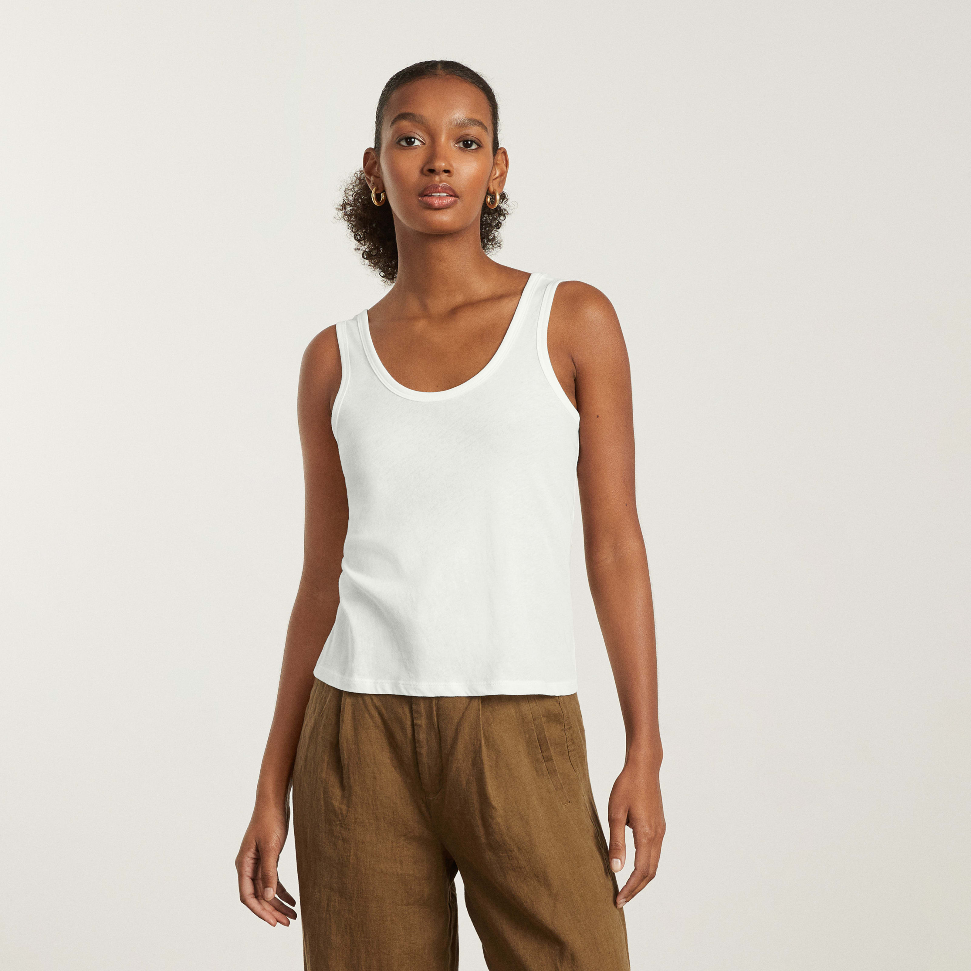 Women's Air Tank by Everlane in White, Size XS | Everlane