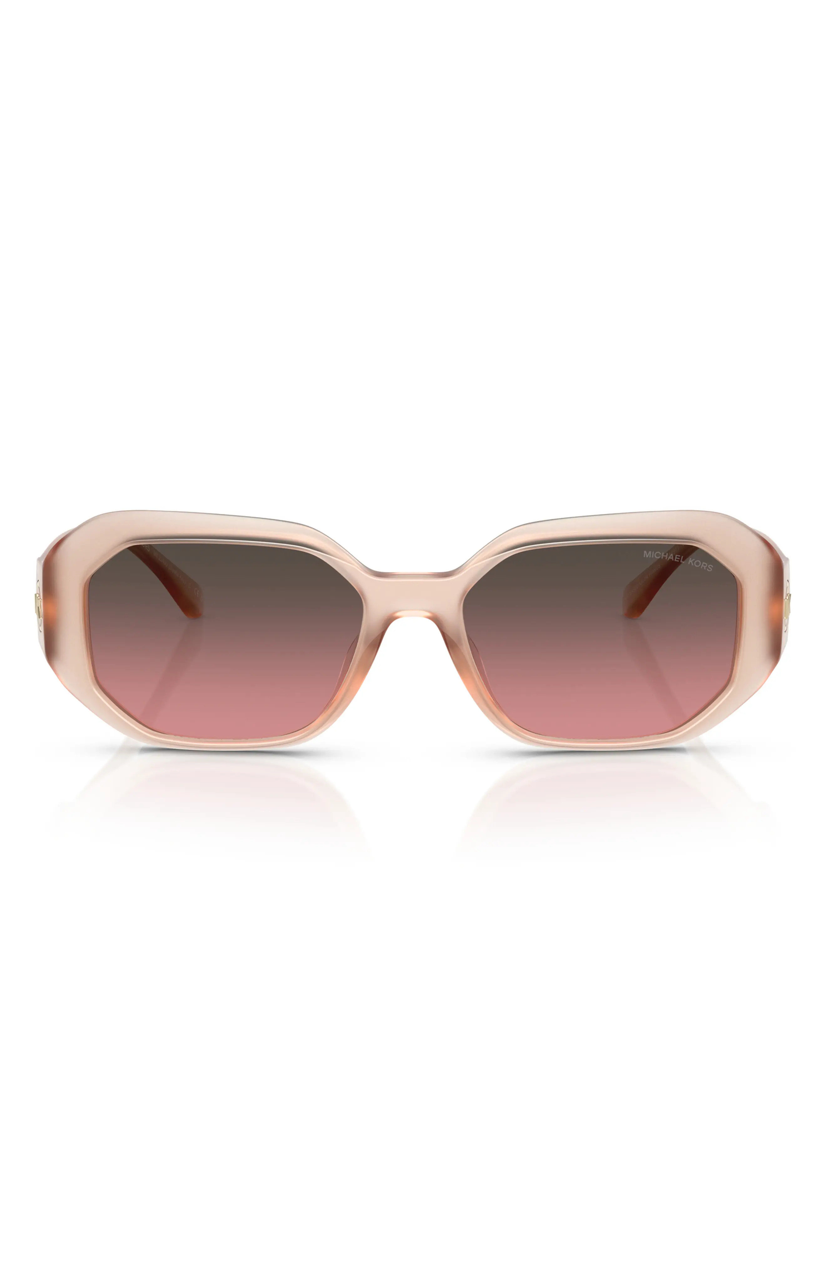 54mm Irregular Sunglasses (Women) | Nordstrom | Nordstrom