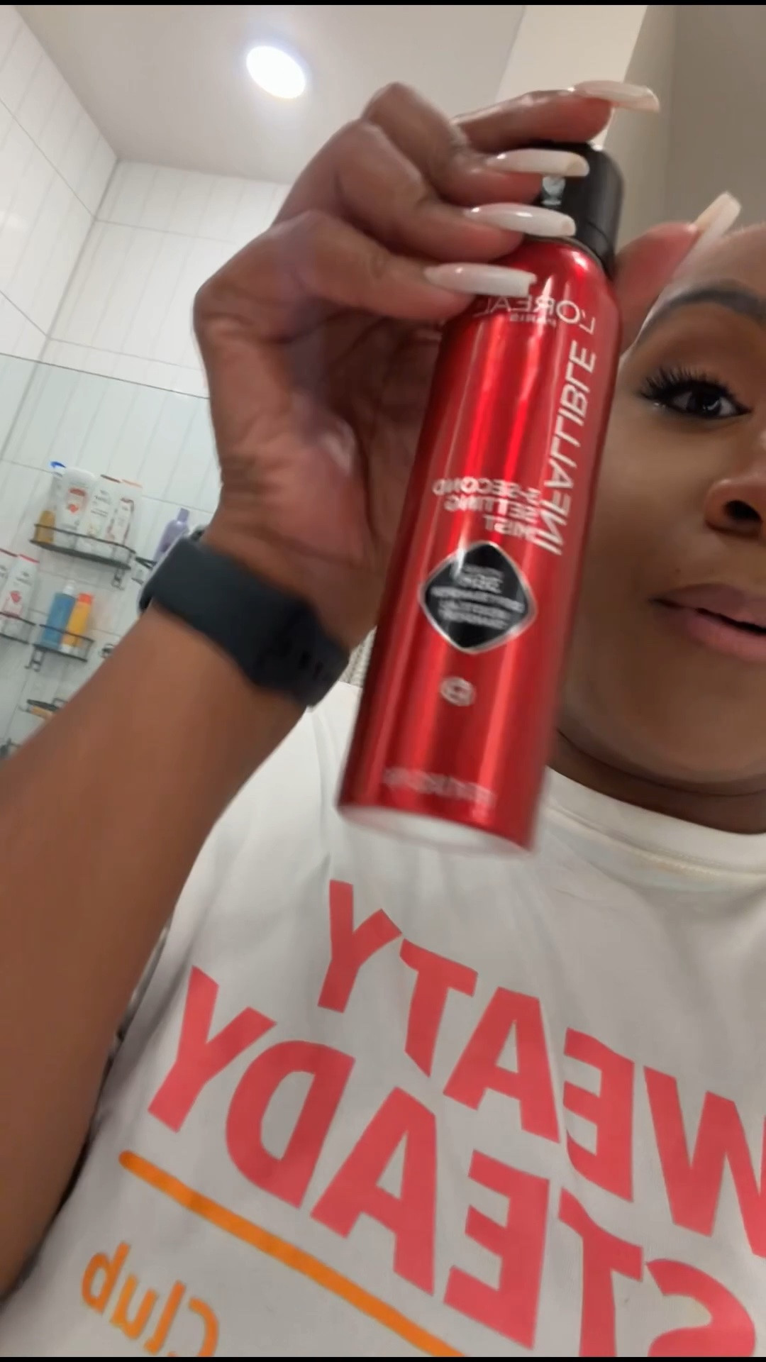 loreal infallible setting spray that’s it! That’s the post! I had this makeup on all day

#LTKActive #LTKBeauty #LTKPlusSize