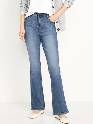 Extra High-Waisted Flare Jeans | Old Navy (US)