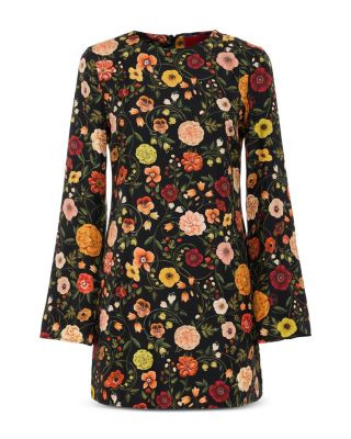 Silk Mini Swing Dress | Bloomingdale's (US)