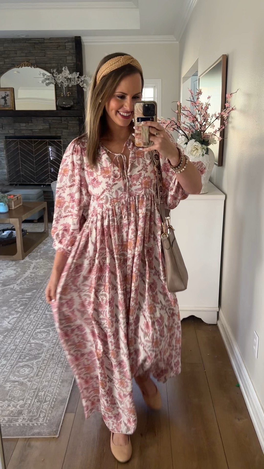 Sunday outfit of the day: what I wore to church as a mom of 3 who just wants to look put together without the work! Easiest throw on and go dress! Wearing size M. 

Church dress, spring dresses from Amazon, Easter dress, boho style, spring fashion, flowy and feminine maxi dress, easy casual or dressy outfit 



#LTKWatchNow #LTKStyleTip #LTKSeasonal