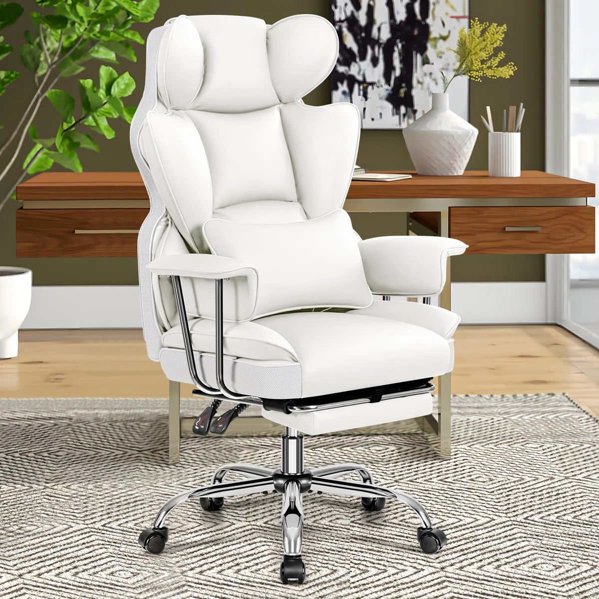 Faux Leather Executive Computer Chair | Wayfair North America