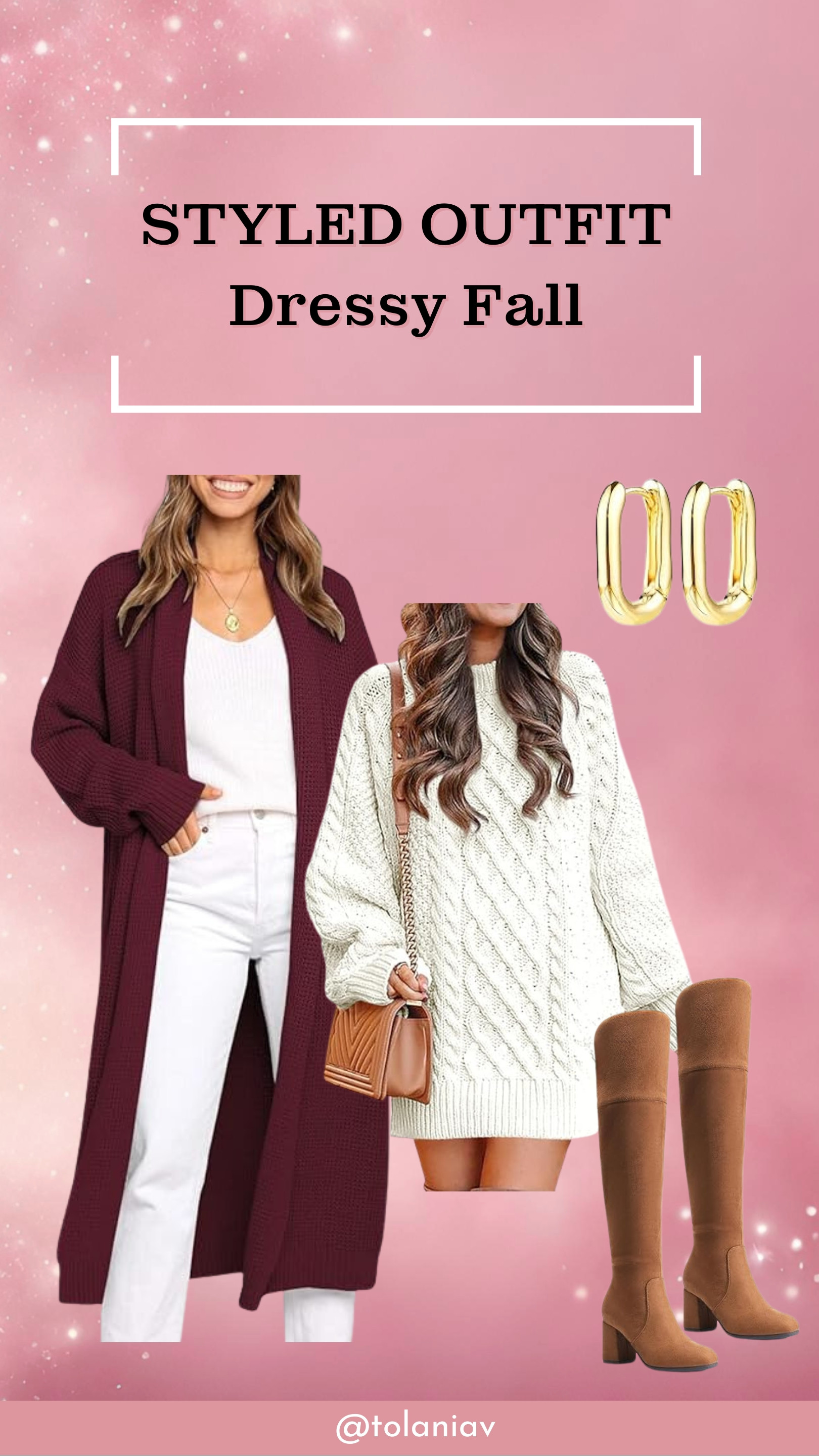 Falling for all the cozy vibes but keeping it chic! This fall outfit has just the right mix of comfort and style—perfect for those crisp autumn days. 🍂✨                                             fall outfit, dressy fall look, chic autumn style, cozy vibes, fall fashion, autumn days, fall wardrobe, stylish layers, fall trends, crisp weather style 

 #LTKSeasonal #LTKFindsUnder50 #LTKStyleTip