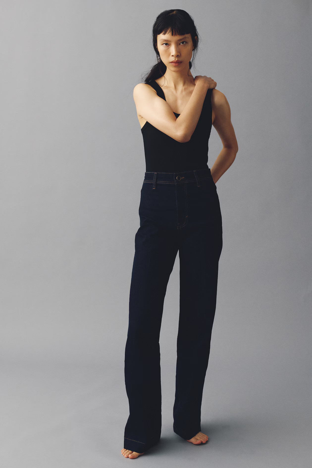 Wide High Jeans | H&M (US + CA)