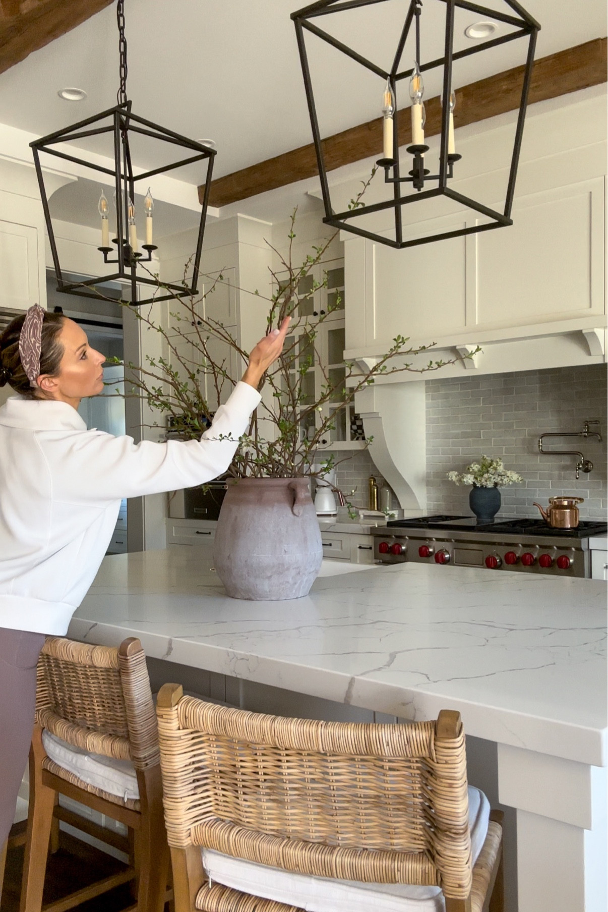 I always go faux because I love that I can use them year after year.  But tried some real stems this year and must say I have fully enjoyed watching these begin to bloom!  Think I’m going to have to start adding in a few real stems here and there!  Terrain has a great selection every year!

#LTKhome #LTKSeasonal #LTKfindsunder100