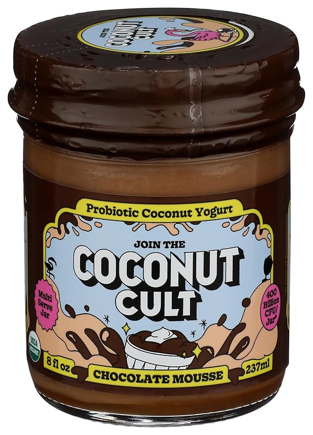 THE COCONUT CULT Organic Chocolate Mousse Coconut Yogurt, 8 FZ | Amazon (US)