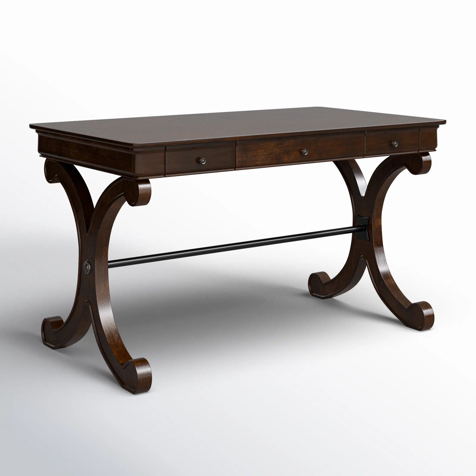 Chatrice Solid Wood Writing Desk | Wayfair North America