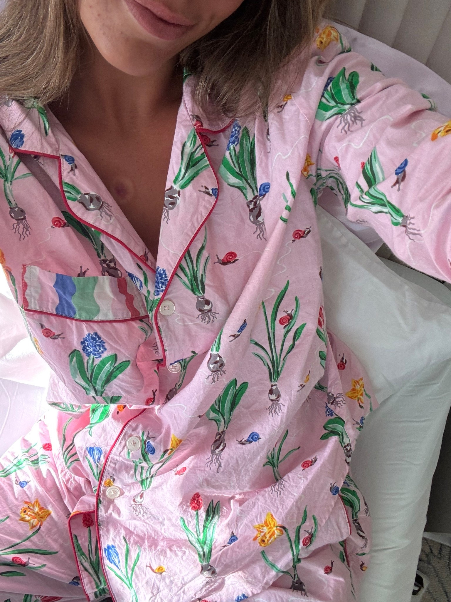 Easter pajamas!! Wearing a small!

#LTKdayinmylife #LTKspring #LTKmorningroutine