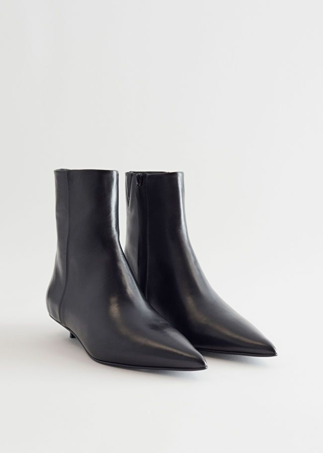 Soft Flat Pointy Boots | & Other Stories US