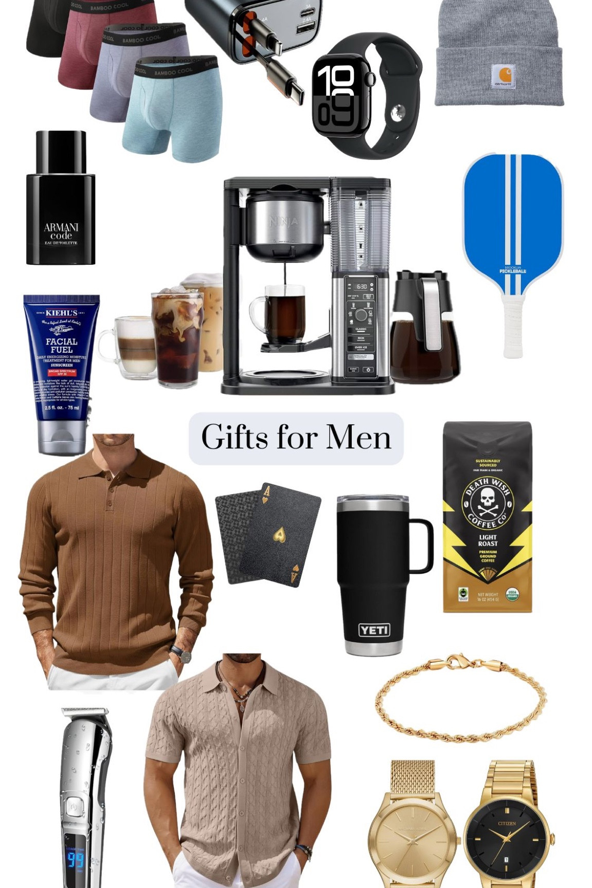 Gift ideas for men! 🎁🎄 #giftsformen #giftideasformen 

#LTKfindsunder100 #LTKfindsunder50 #LTKSeasonal