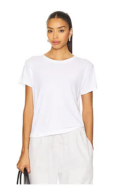 LESET Laura Margo Tee in White from Revolve.com | Revolve Clothing (Global)
