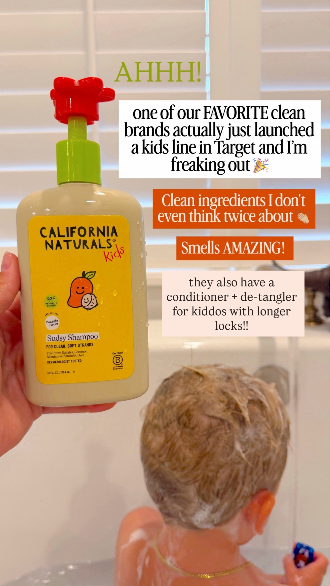 Clean shampoo for kids!!! One of my FAV brands just launched in Target!

#LTKKids #LTKBaby #LTKHome