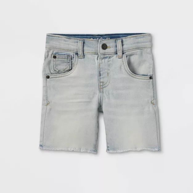 Toddler Boys' Super Stretch Jean Shorts - Cat & Jack™ Light Blue | Target