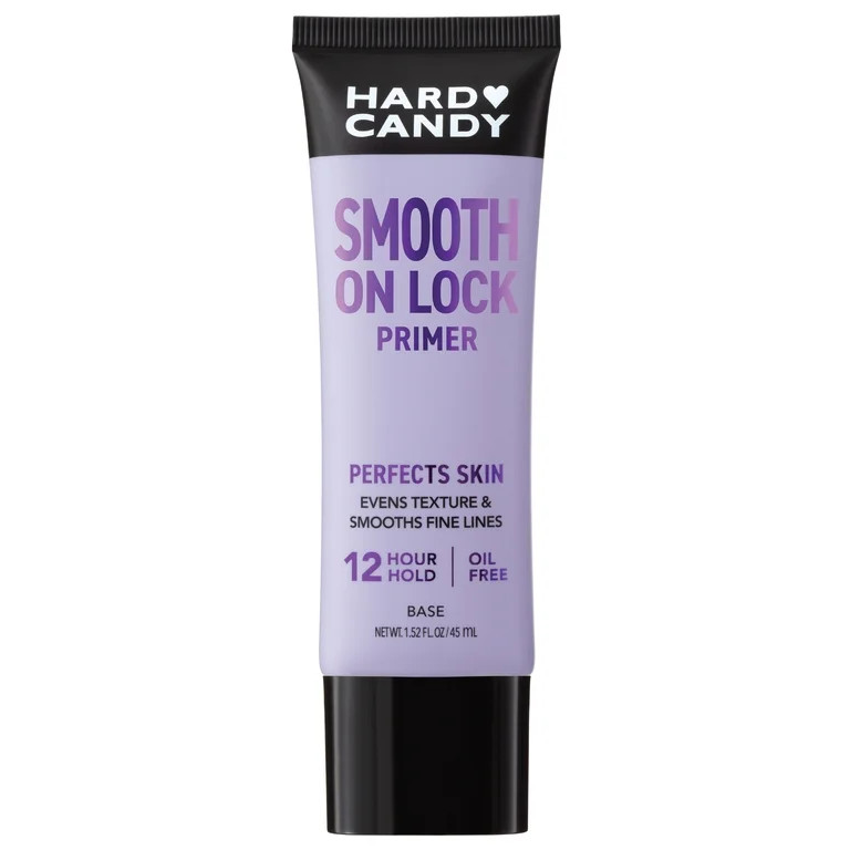Hard Candy Smooth On Lock Silicone-Based Oil-Free Face, Primer, 12-Hour Hold, 1.52 fluid ounces | Walmart (US)