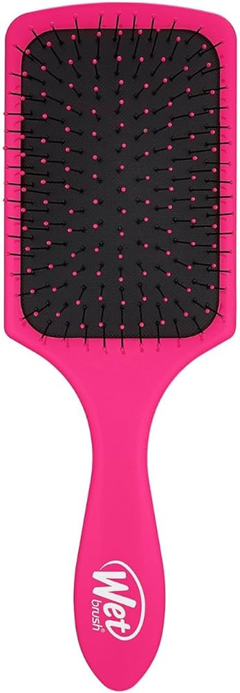 Wet Brush Paddle Detangler Hair Brush, Pink, Ultra-Soft IntelliFlex Bristles with AquaVent Design... | Amazon (US)