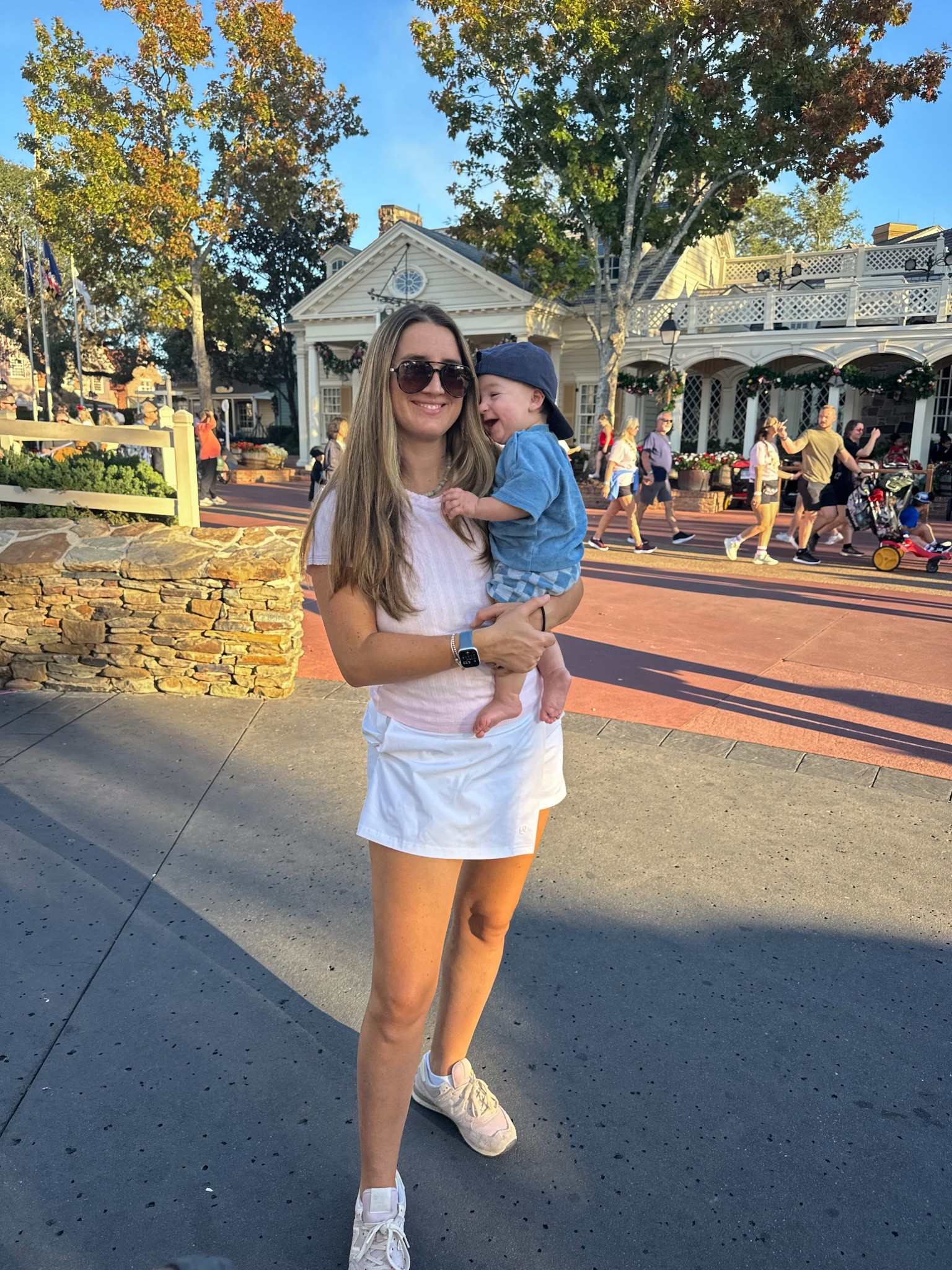 My Disney world outfit for magic kingdom!!! 

For my pink pointelle top, I wore the HH pajama set as a top! Sooo flattering for jammies and for day time top!

#LTKmomlife #LTKWorkwear #LTKBaby