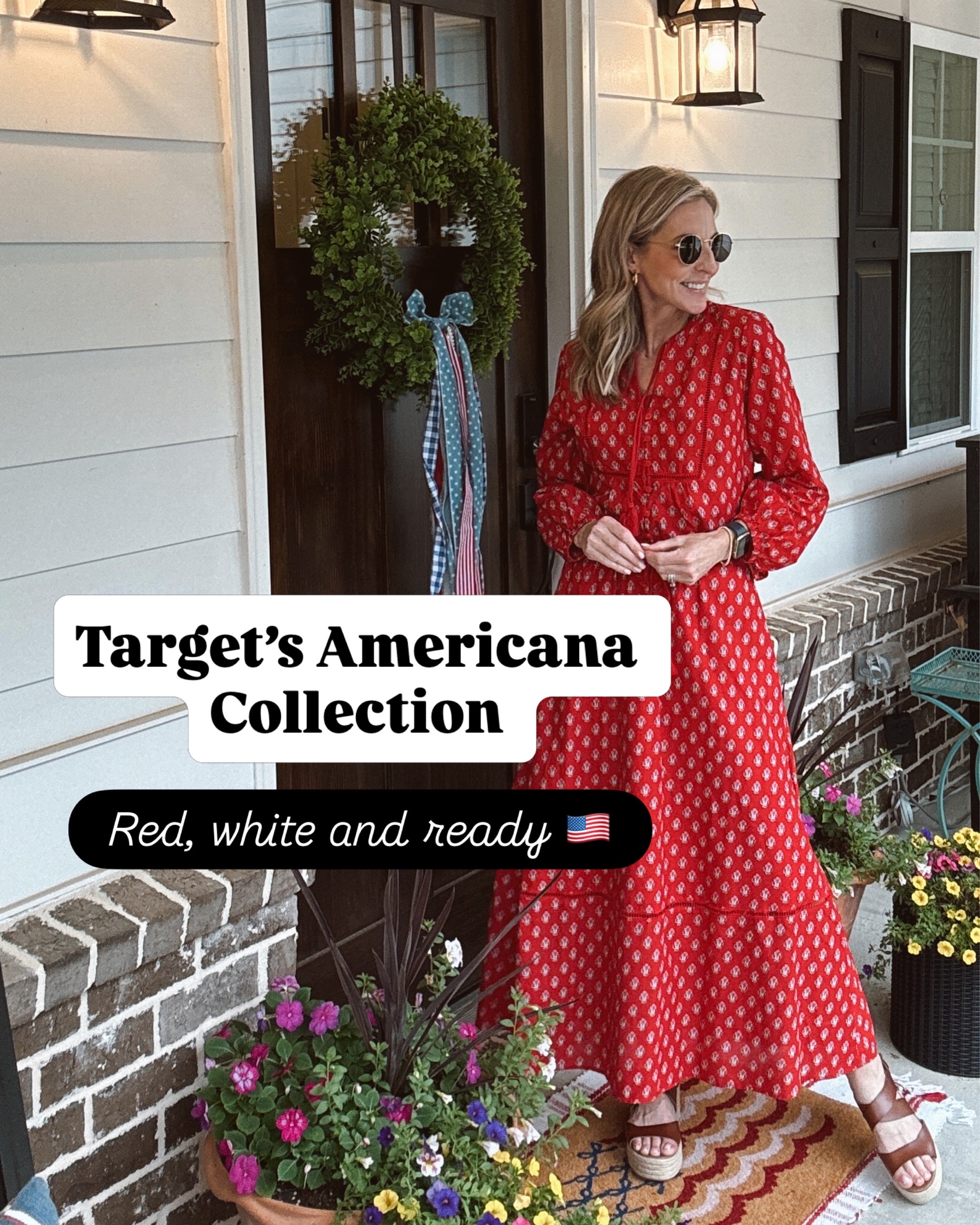 Comment TARGET and I’ll send you the links! 🇺🇸 Target absolutely understood the assignment with this Americana collection. 🇺🇸 From the dresses to the matching sets, bags, tanks, and sweaters, every piece feels like summer.

icana, summer fashion, patriotic outfits, red white and blue style, Fourth of July outfits, summer dresses, matching sets, graphic tanks, affordable fashion, Target style, vacation outfits, summer wardrobe, mom style over 40, casual summer outfits

https://liketk.it/6eDLs