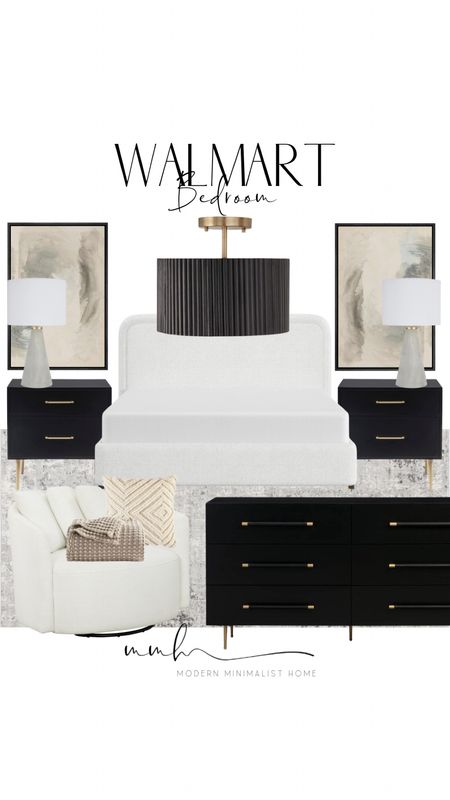 Designing a stylish and cozy master bedroom with modern, budget-friendly pieces from Walmart. Check out this sleek bed, nightstand, and dresser – all affordable and chic!

#LTKHome #LTKFindsUnder100 #LTKStyleTip