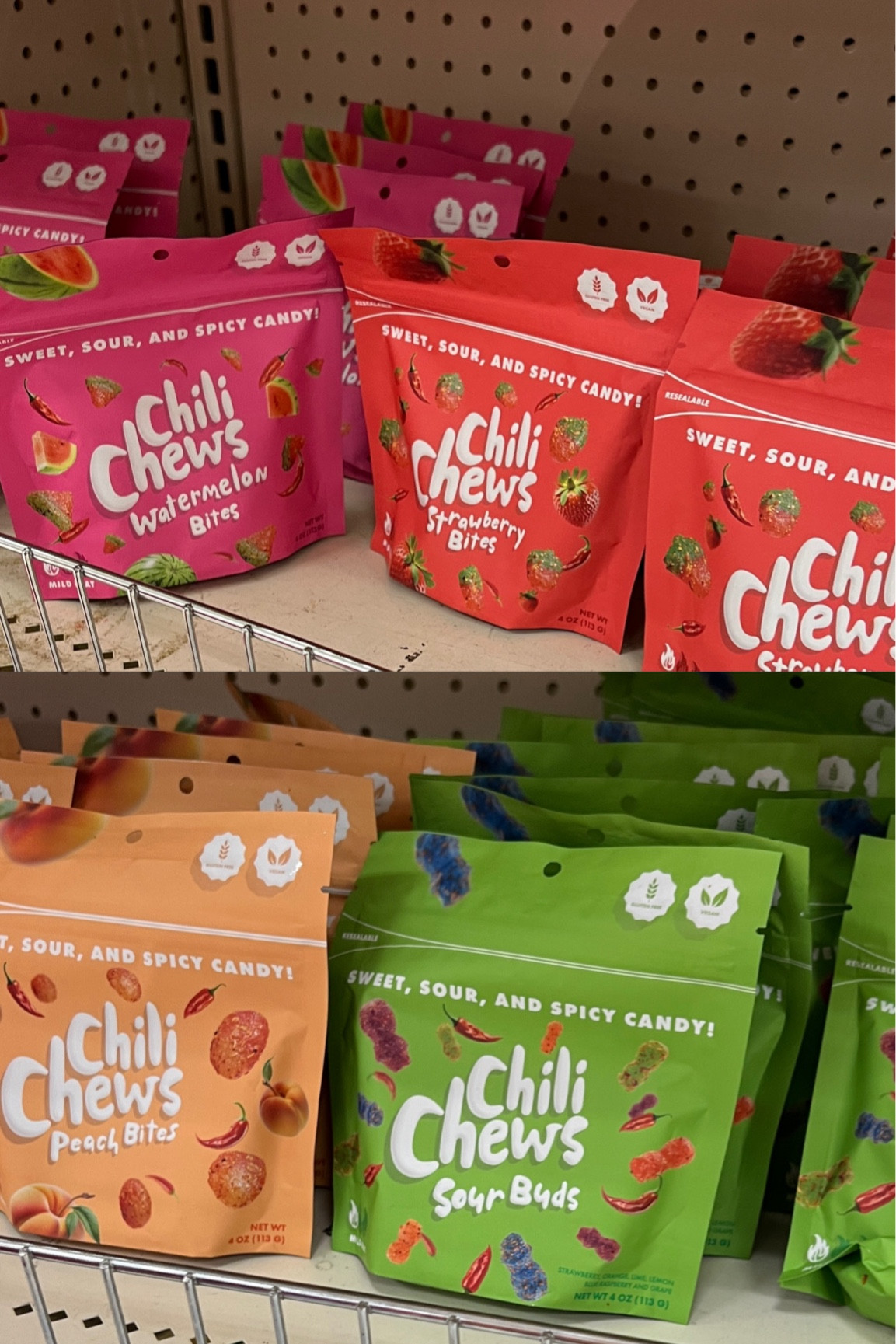 My favorite spicy and sour gummies !! Vegan and actually have a kick to them. #LTKtarget #snacks 